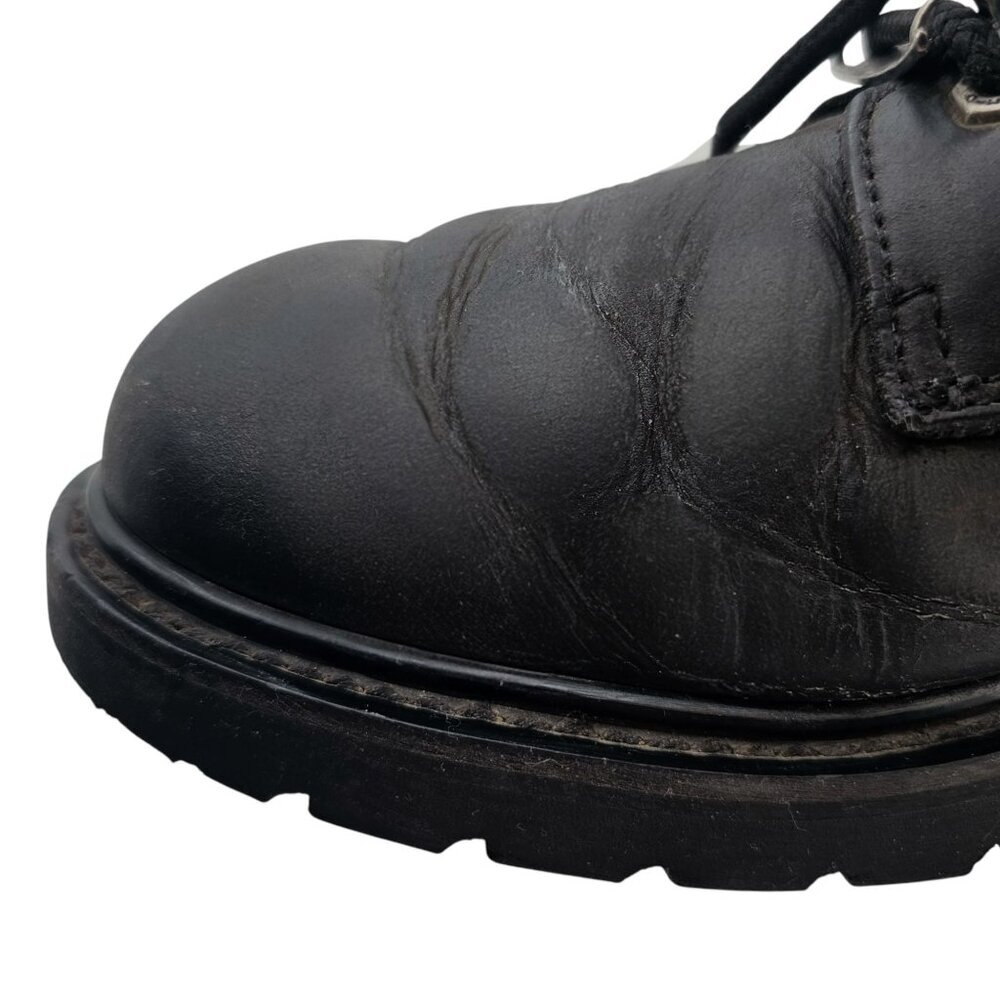 Harley-Davidson Mens 12 Wolverine Badlands 6 Inch Black Boots - Picture 9 of 16